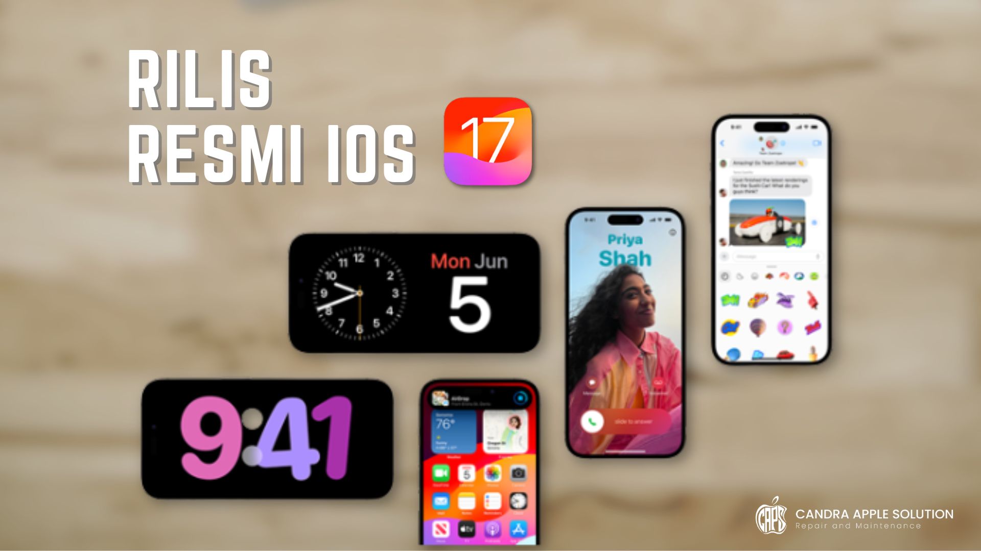 Rilis Resmi iOS 17 | 12 Hal yang Harus Kamu Tau