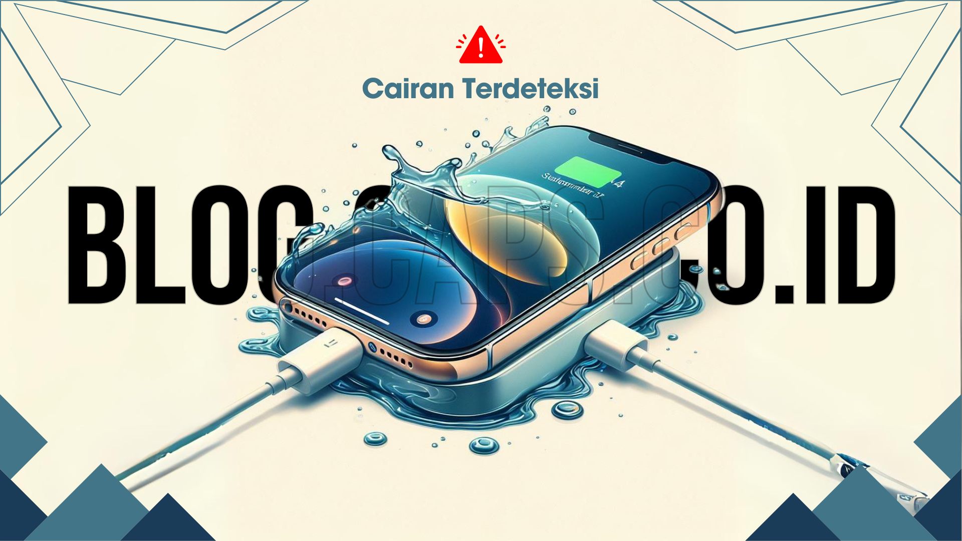 Chrage iPhone Muncul Tanda Cairan Terdeteksi