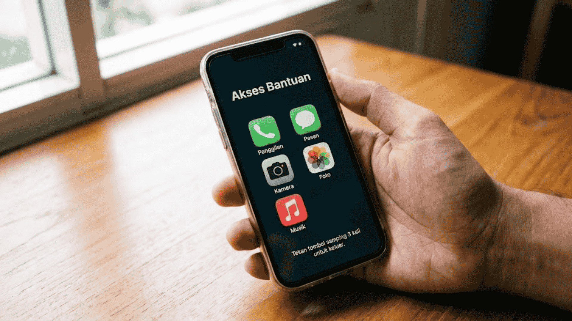 Cara Atur Akses Bantuan di iPhone Anda